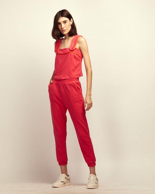 Blusa cropped Jaque BY Wear onça rosa BY WEAR