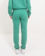 Calça babi jogger moletom bolso babados by wear verde BY WEAR