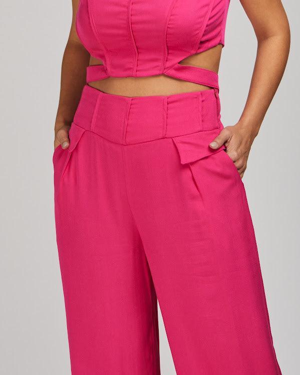 Calça pantalona Neusa By wear pink BY WEAR