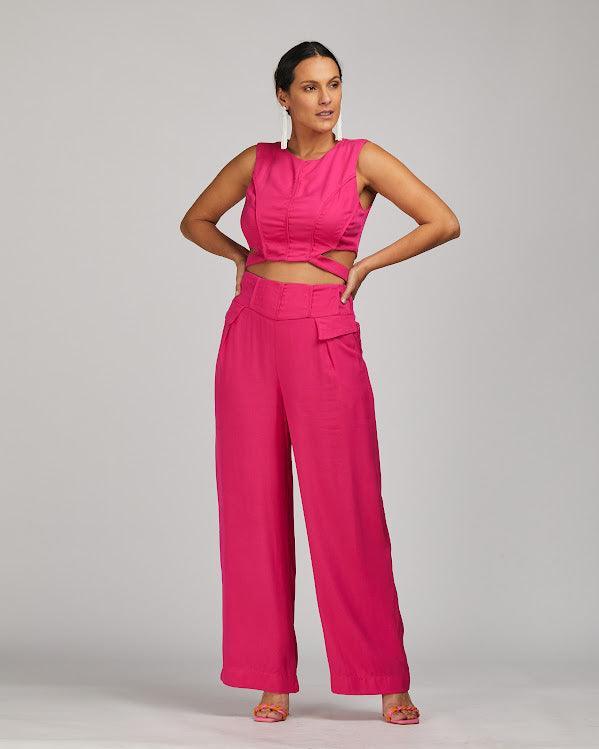 Calça pantalona Neusa By wear pink BY WEAR